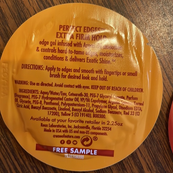 Cream of nature perfect edges 2.8g each set of four - Picture 3 of 3